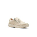 クラークス レディース スニーカー シューズ Women's Collection Caroline Echo Slip On Sneakers Natural Textile(4)