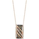 ルヴァン レディース ネックレス・チョーカー・ペンダントトップ アクセサリー Chocolate Diamonds (1-1/10 ct. t.w.) & Va...