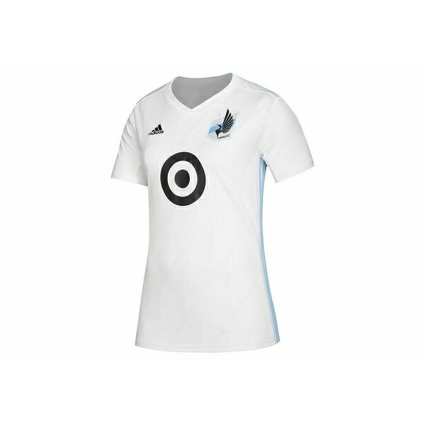 アディダス レディース カットソー トップス Minnesota United FC Women's Secondary Replica Jersey White