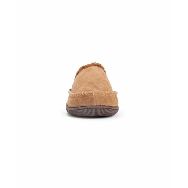 ムクルクス メンズ サンダル シューズ Men's Faux Suede Clog Slippers, Brown, L (12-13) Camel