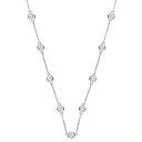バッジェリーミシュカ レディース ネックレス・チョーカー・ペンダントトップ アクセサリー Lab Grown Diamond Statement Necklac...