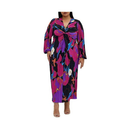 シティーシック レディース ワンピース トップス Plus Size Kaya Print Maxi Dress Wildflower シティーシック レディース ワンピース トップス Plus Size Kaya Print Maxi Dress Wildflower