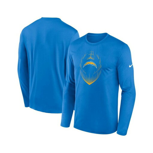 ナイキ メンズ シャツ トップス Men's Powder Blue Los Angeles Chargers Legend Icon Long Sleeve T-Shirt Powder Blue ナイキ メンズ シャツ トップス Men's Powder Blue Los Angeles Chargers Legend Icon Long Sleeve T-Shirt Powder Blue