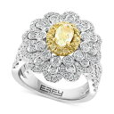 エフィー コレクション レディース リング アクセサリー EFFY Yellow Diamond (7/8 ct. t.w.) & White Diamond ...