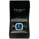 エフィー コレクション レディース リング アクセサリー EFFY London Blue Topaz (12-1/3 ct. t.w.) & Diamond ...