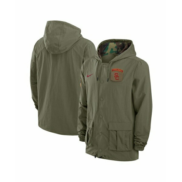 ■トップスサイズ 単位(cm) USサイズ｜胸囲(cm) XS(32-34in)｜84 S(34-36in)｜88 M(36-38in)｜94 L(38-40in)｜100 XL(42-44in)｜106 ■ブランド Nike (ナイキ)■商品名 Men's Olive USC Trojans 2024 Military Appreciation Full-Snap Hoodie Military Jacket■こちらの商品は米国・ヨーロッパからお取り寄せ商品となりますので、 お届けまで10日〜2週間前後お時間頂いております。 ■各ブランド・商品・デザインによって大きな差異がある場合がございます。 ■あくまで平均的なサイズ表ですので、「参考」としてご利用ください。 ■店内全品【送料無料】です！（※沖縄・離島は別途送料3,300円がかかります）