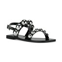 ジェフリー キャンベル レディース サンダル シューズ Gum-Drop Studded Flat Jelly Sandals Black/Silver