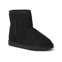 ディアフォームズ レディース ブーツ シューズ Women's Rosebery Shearling Boot Black