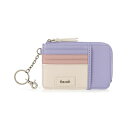 ザサック レディース 財布 アクセサリー Women's Iris Leather Card Case Wallet Orchid Block