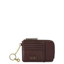ザサック レディース 財布 アクセサリー Women's Iris Leather Card Case Wallet Mahogany