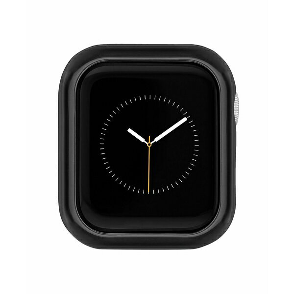 アンクライン レディース 腕時計 アクセサリー Women's Black Alloy Protective Case designed for 45mm Apple Watch No Color