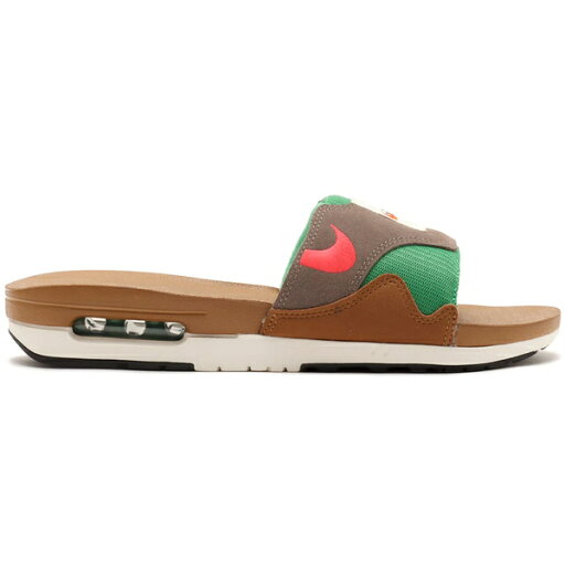 Nike ナイキ メンズ スニーカー 【Nike Air Max 1 Slide Ale Brown】 サイズ US_M_13 Ale Brown/Olive Grey/Sail/Coral Nike ナイキ メンズ スニーカー 【Nike Air Max 1 Slide Ale Brown】 サイズ US_M_13 Ale Brown/Olive Grey/Sail/Coral