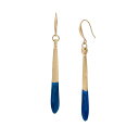 ロバート・リー・モーリス・ソーホー レディース ピアス＆イヤリング アクセサリー Patina Dipped Stick Earrings Blue, Gold-tone