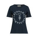 【送料無料】 トラサルディ レディース Tシャツ トップス T-shirts Midnight blue