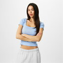 ジャック ウィルス レディース カットソー トップス Neck Short Sleeve T-Shirt(4)