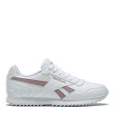 【送料無料】 リーボック レディース スニーカー シューズ Royal Glide Ripple Clip Ladies Trainers White/Lilac