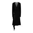 【送料無料】 ジ アティコ レディース ワンピース トップス Midi dresses Black