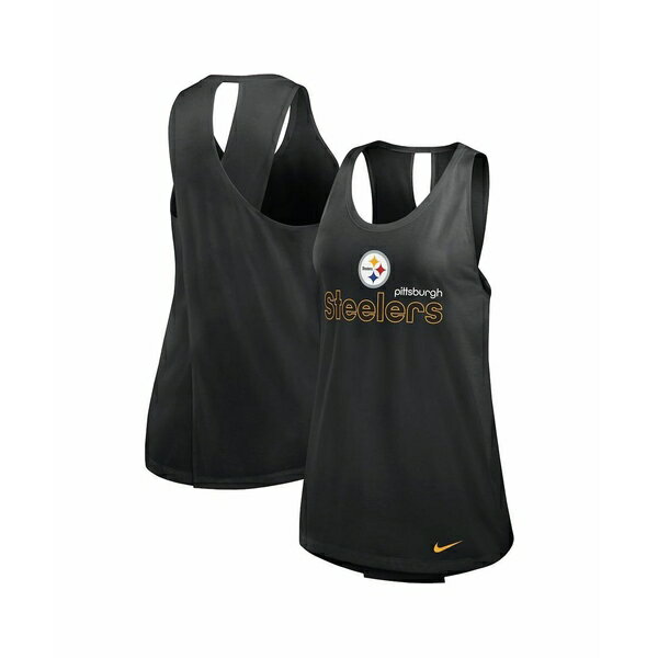 ʥ ǥ åȥ ȥåץ Women's Black Pittsburgh Steelers Performance Tan...