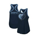 カールバンクス レディース カットソー トップス Women's Navy Memphis Grizzlies Showdown Scoop-Neck Race...