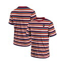 ファナティクス メンズ シャツ トップス Men's Red Real Salt Lake Shot Clock Stripe T-shirt Red(4)