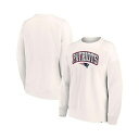 ファナティクス レディース パーカー・スウェットシャツ アウター Women's White New England Patriots Leopard Team...