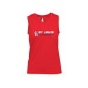 レベルウェア レディース カットソー トップス Women's Red St. Louis Cardinals Paisley Chase V-Neck Tank Top Red