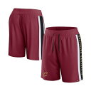 ファナティクス メンズ カジュアルパンツ ボトムス Men's Wine Cleveland Cavaliers Referee Iconic Team Mes...