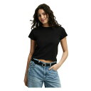 コットンオン レディース カットソー トップス Women's 90S Baby Tee Black