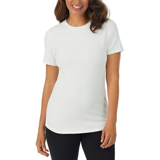 クドルドッズ レディース Tシャツ トップス Women's Cottonwear Short-Sleeve T-Shirt White クドルドッズ レディース Tシャツ トップス Women's Cottonwear Short-Sleeve T-Shirt White
