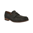 トミー ヒルフィガー メンズ スリッポン・ローファー シューズ Men's Yoron Dress Penny Loafers Charcoal(4)