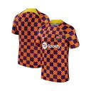 ナイキ メンズ シャツ トップス Men's Yellow Barcelona 2023 Pre-Match Performance Top Yellow(4)