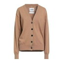 【送料無料】 ジル・サンダー レディース カーディガン アウター Cardigans Brown