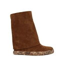 【送料無料】 カサディ レディース ブーツ シューズ Ankle boots Brown