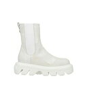 【送料無料】 カサディ レディース ブーツ シューズ Ankle boots White