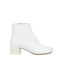 【送料無料】 マルタンマルジェラ レディース ブーツ シューズ Ankle boots White