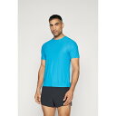 ホカオネオネ メンズ バスケットボール スポーツ AIROLITE RUN SHORT SLEEVE - Sports T-shirt - blue