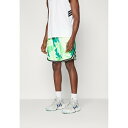 アディダス メンズ バスケットボール スポーツ SELECT SHORT - Sports shorts - green spark/black