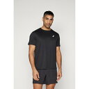 アシックス メンズ バスケットボール スポーツ CORE TOP - Sports T-shirt - performance black