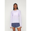 ホカオネオネ レディース テニス スポーツ AIROLITE RUN LONG SLEEVE - Long sleeved top - aster flower(4)