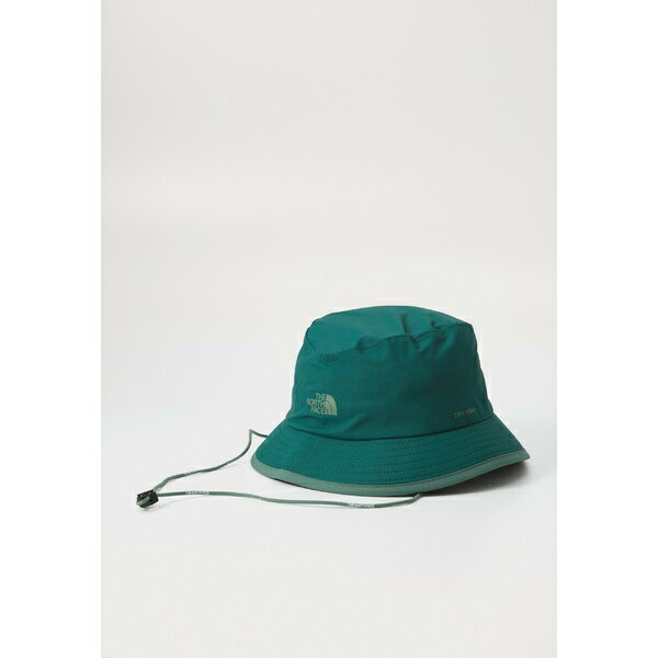 ノースフェイス レディース 帽子 アクセサリー ANTORA RAIN BUCKET UNISEX - Hat - deep nori/duck green