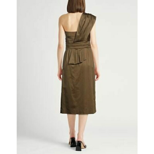 【送料無料】 エスカーダ レディース ワンピース トップス Midi dresses Green