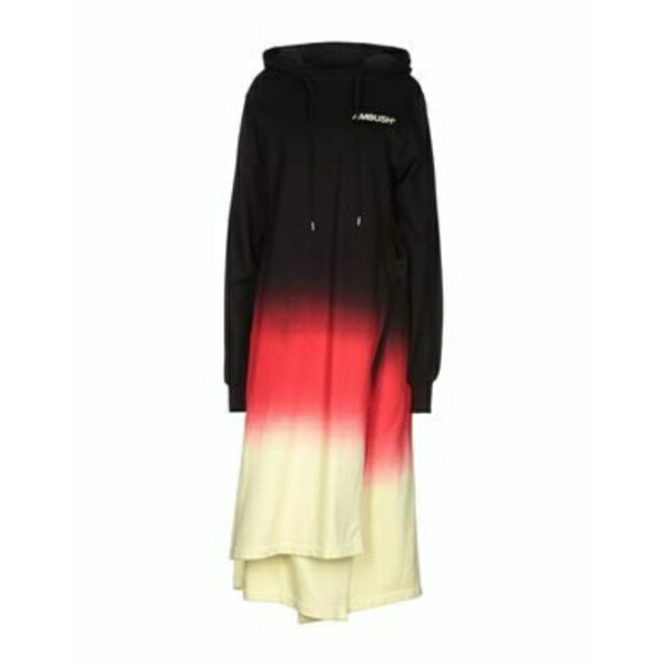 【送料無料】 アンブッシュ レディース ワンピース トップス Midi dresses Black