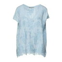 【送料無料】 エルマンノ シェルヴィーノ レディース ニット&セーター アウター Sweaters Azure