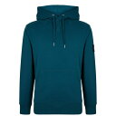 【送料無料】 カルバンクライン メンズ パーカー・スウェットシャツ アウター Badge Hoodie Teal CA4