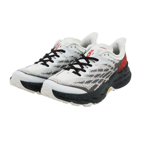 HOKA ONE ONE ホカオネオネ メンズ スニーカー 【HOKA ONE ONE Speedgoat 5 'Black Red Grey' 1123157-WBLC】 サイズ US_11.5(29.5cm)