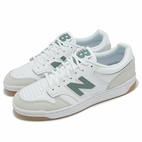 New Balance ニューバランス メンズ スニーカー 【New Balance 480 'White Grey Green' BB480LYG】 サイズ US_5(23.0cm)