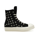 リックオウエンス Rick Owens リックオウエンス メンズ スニーカー 【Rick Owens DRKSHDW Sneaks】 サイズ EU_42(27.0cm) Studded Eyelets Black Milk