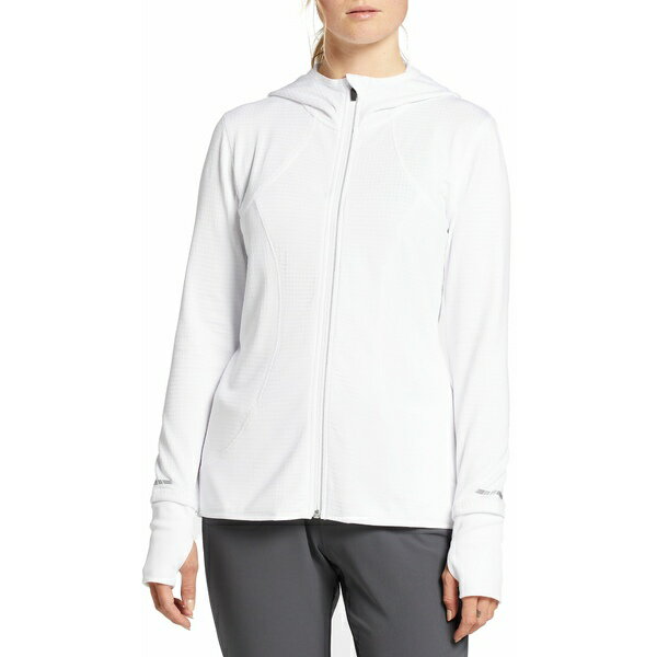 DSG レディース ジャケット＆ブルゾン アウター DSG Women's Grid Full-Zip Running Jacket Pure White