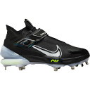 ナイキ メンズ 野球 スポーツ Nike Men 039 s Force Zoom Trout 8 Elite Metal Baseball Cleats Black/Grey