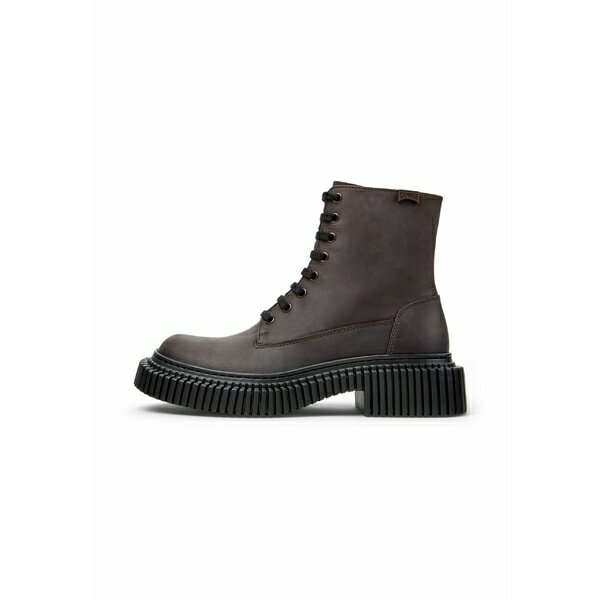 カンペール レディース ブーツ シューズ PIX BERLIN - Platform ankle boots - dunkelbraun